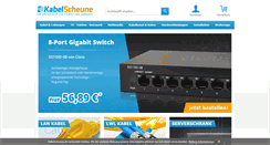 Desktop Screenshot of kabelscheune.de